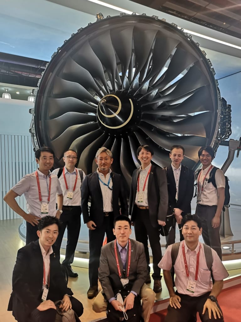 シンガポールエアショー2020会場にて